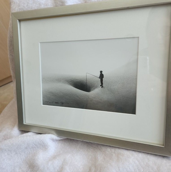 ALLAN I. TEGER BODYSCAPES BELLY BUTTON FISHING PHOTO SIGNED 236/250 original - Picture 3 of 16